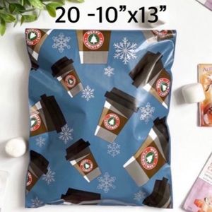 4/$20 -20 Hot Chocolate Poly mailers 10”x13”